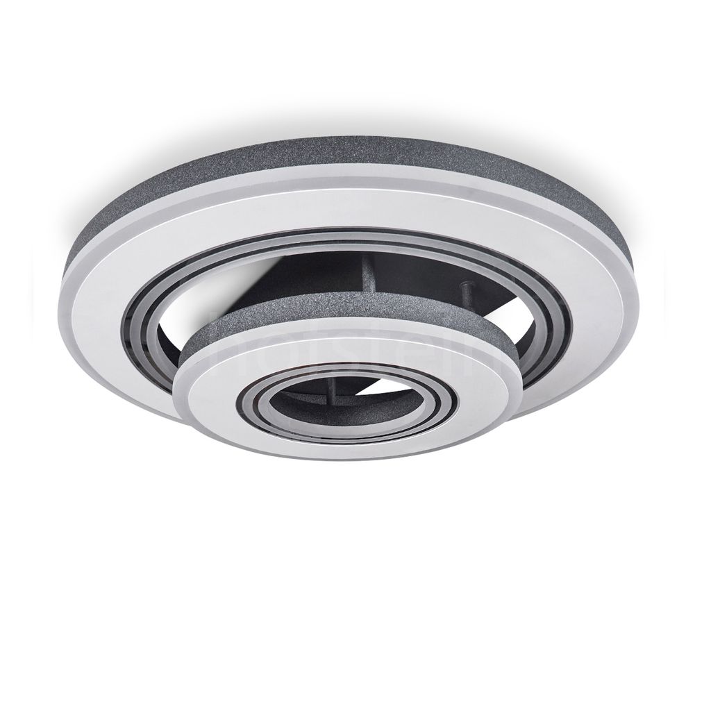 Gavelli »Gavelli« dimmbare Deckenlampe aus Metall in Grau/Weiß