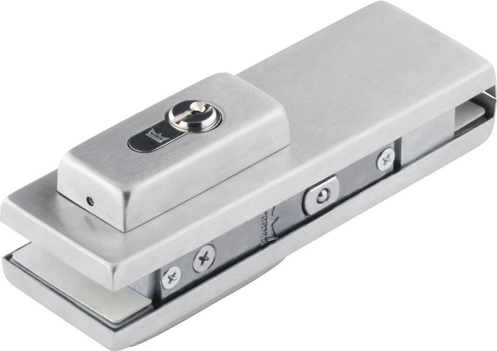 Eckschloss US 10 Universal light, PZ, Glas 10 - 12  mm, Produktbild 