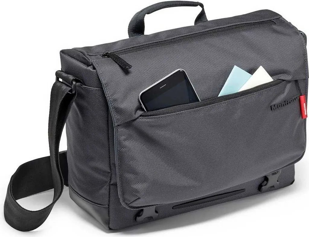 Sacoche Messenger Speedy-10 Manhattan Gris pour Ordinateur et Documents - 8