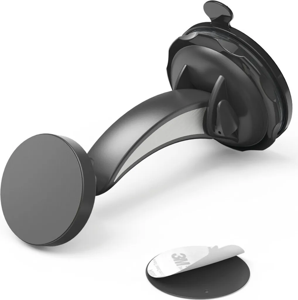 Hama Auto-Handyhalterung Magnet mit Saugnapf, 360 Grad drehbar, universal (00201512)