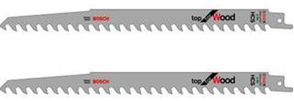 BOSCH Säbelsägeblatt S1542K 240 mm, 1,5 mm, 5 Stück, HCS – Ansicht 3