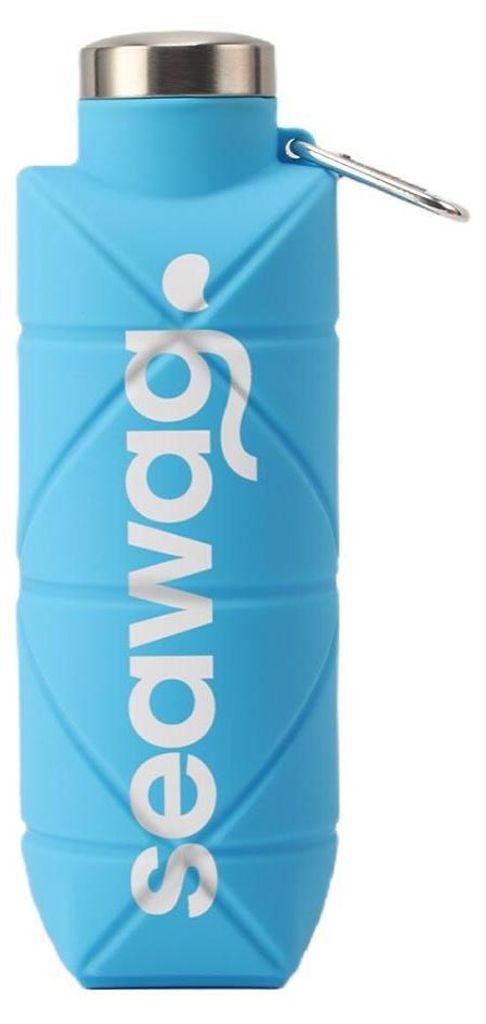 SEAWAG Faltbare Silikonflasche BLAU Einheitsgröße