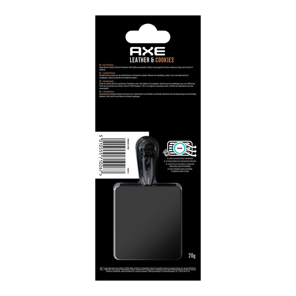 AXE Deodorante per ambienti Mini Vent Leather + Cookies Immagine del prodotto 
