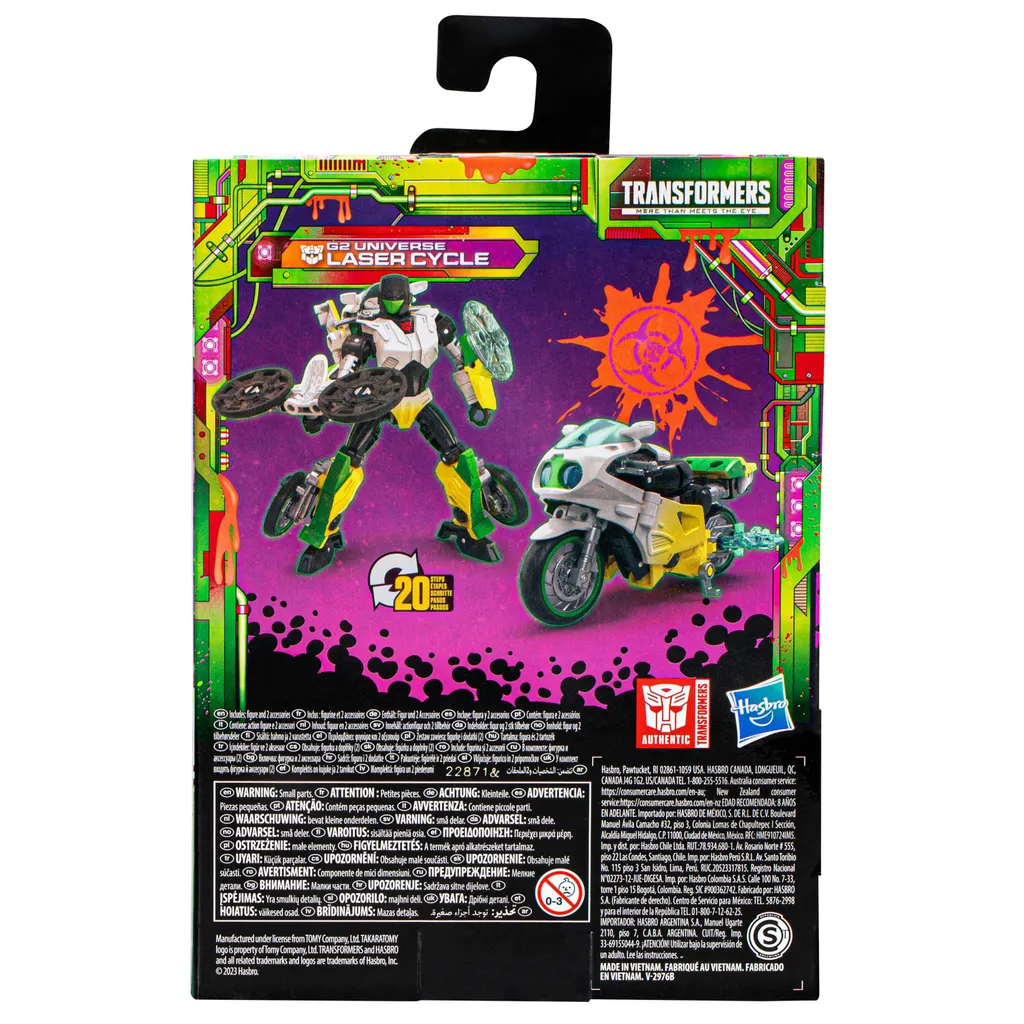 Jouet Robot Transformable Transformers G2 Laser Cycle Legacy Evolution