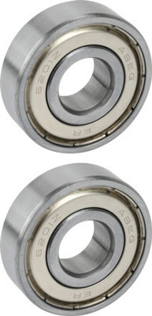 Tarrox Kugellager 6201-ZZ 12 mm, Lagersitz 32 x 10 mm, PK10x2