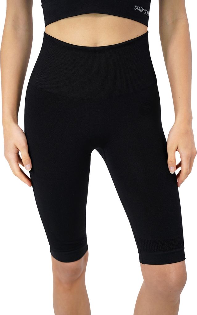 Stark Soul Radler Shorts, Leggings, High waist - Schwarz - L