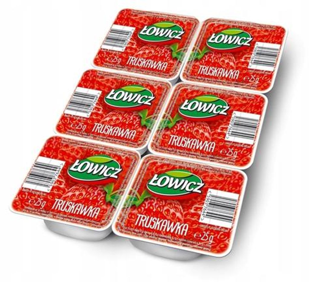 Produkt owocowy Łowicz Truskawka 6 x 25 g Zdjęcie produktu 