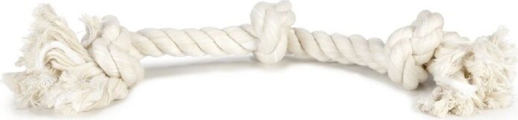 Beeztees Spieltau - Hundespielzeug - weiß - super - ca. 220 g - 45x7x7