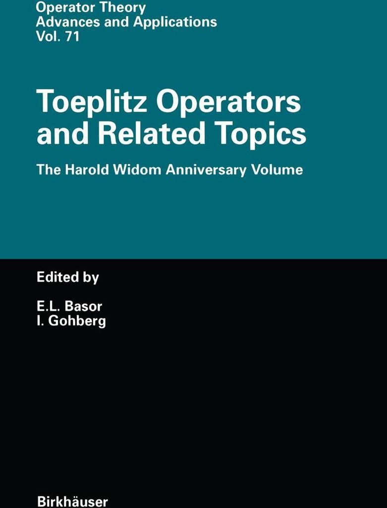 Toeplitz Operators and Related Topics