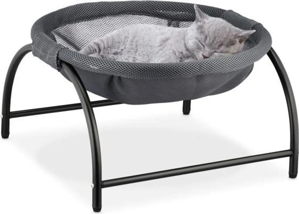 Amaca Gatto Rialzata | Basta Peli sul Divano! Cuccia Sollevata Facile