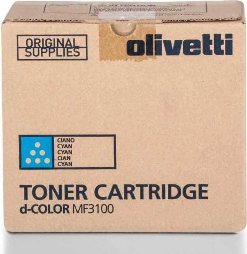 Cartouche de toner cyan Olivetti B1136 pour éviter les pannes laser