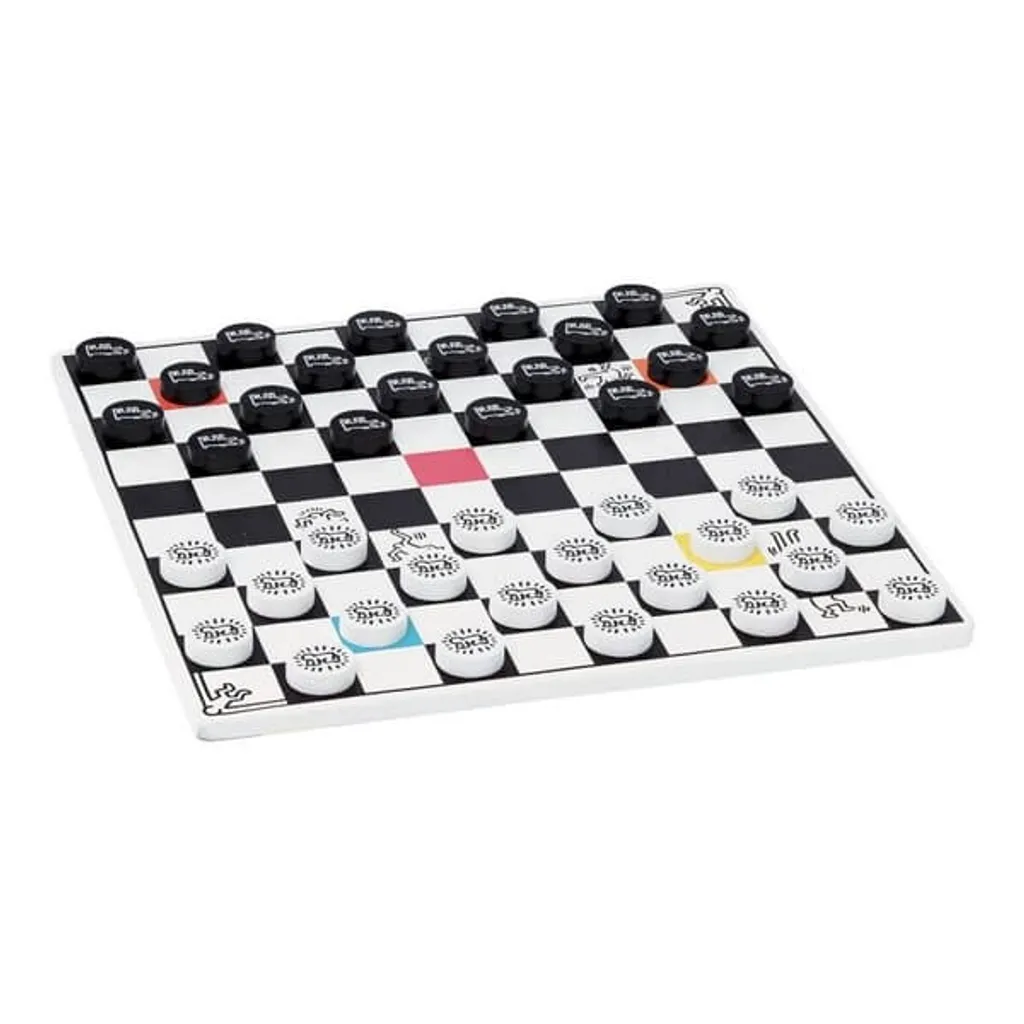 Coffret de Jeux Classiques Keith Haring Vilac - Idée Cadeau Design Bois