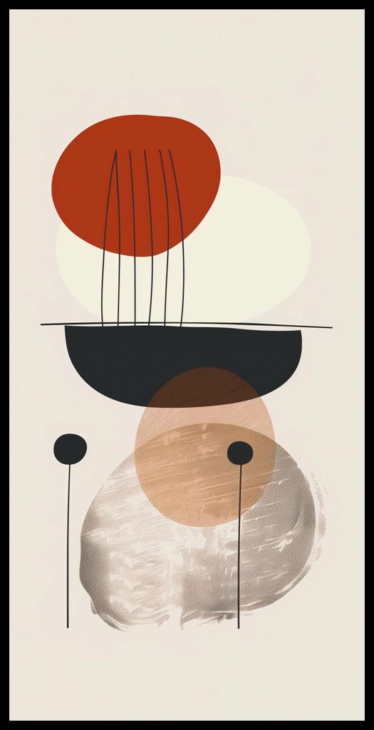 Plakat 50x100cm Westen über der Ebene