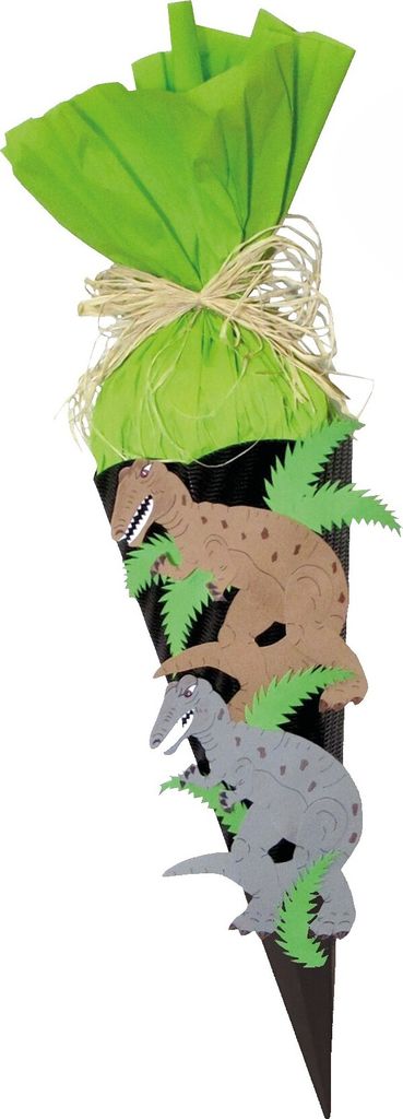 Schultüte Bastelset Dinosaurier Produktbild 
