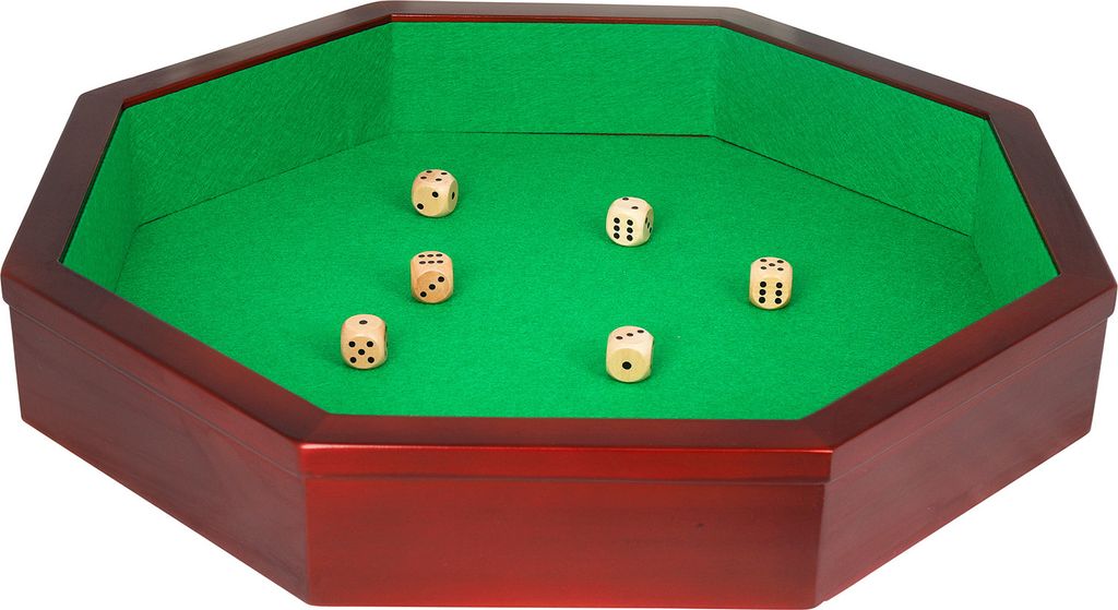 Buffalo Würfelregal achteckig braun