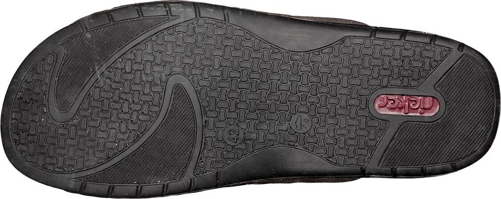 Rieker Pantolette - Braun Glattleder Größe: 43 Normal Produktbild 99