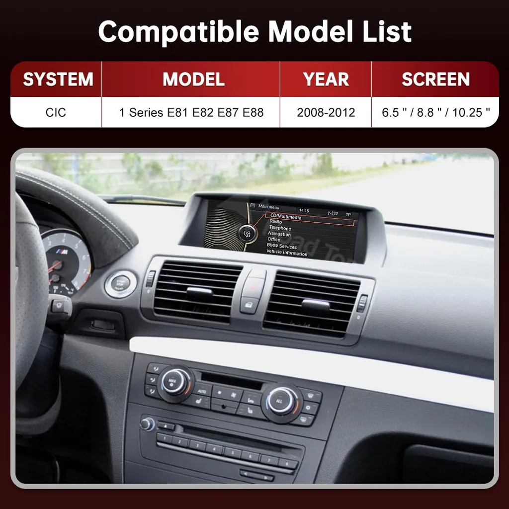 Boîtier de conversion CarPlay sans fil pour autoradio Android Auto CIC - 2