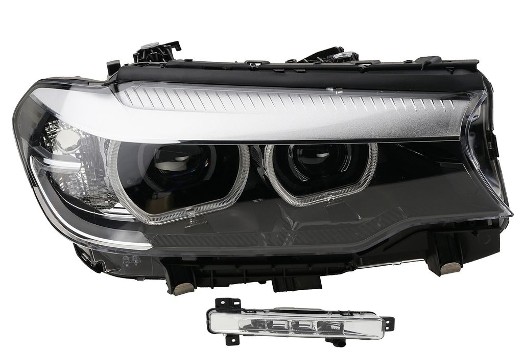 LED Scheinwerfer passend für BMW 5 G30 G31 16- Rechts LWR + Nebels. 63117214952 7214952 63177349132 Johns