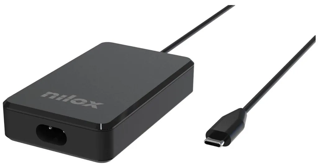 Chargeur USB-C 90W GaN Universel pour Ordinateur Portable - Compact Noir
