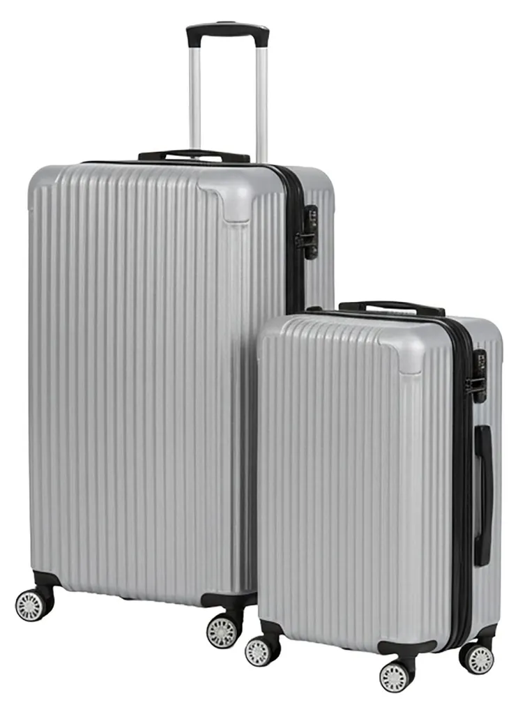 Ensemble 2 Valises Rigides Ultra-Maniables avec Roues Silencieuses 360