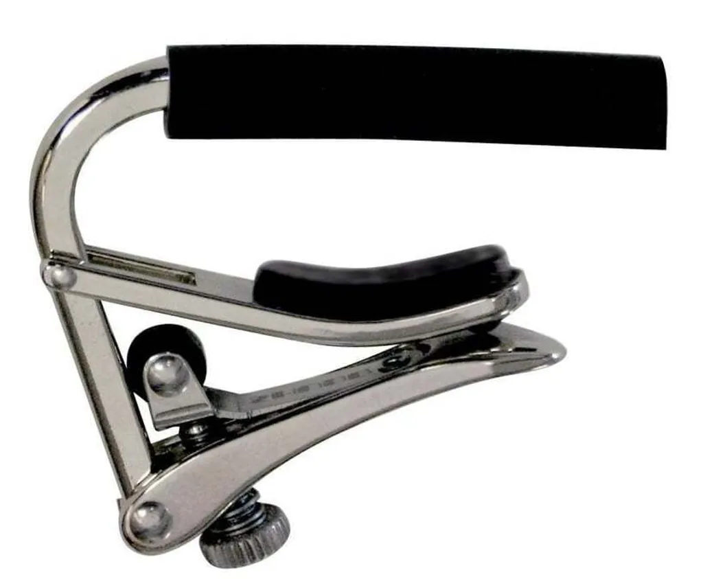 Capodastre Shubb C1 Nickel pour Guitare Folk - Accordage Stable et Précis