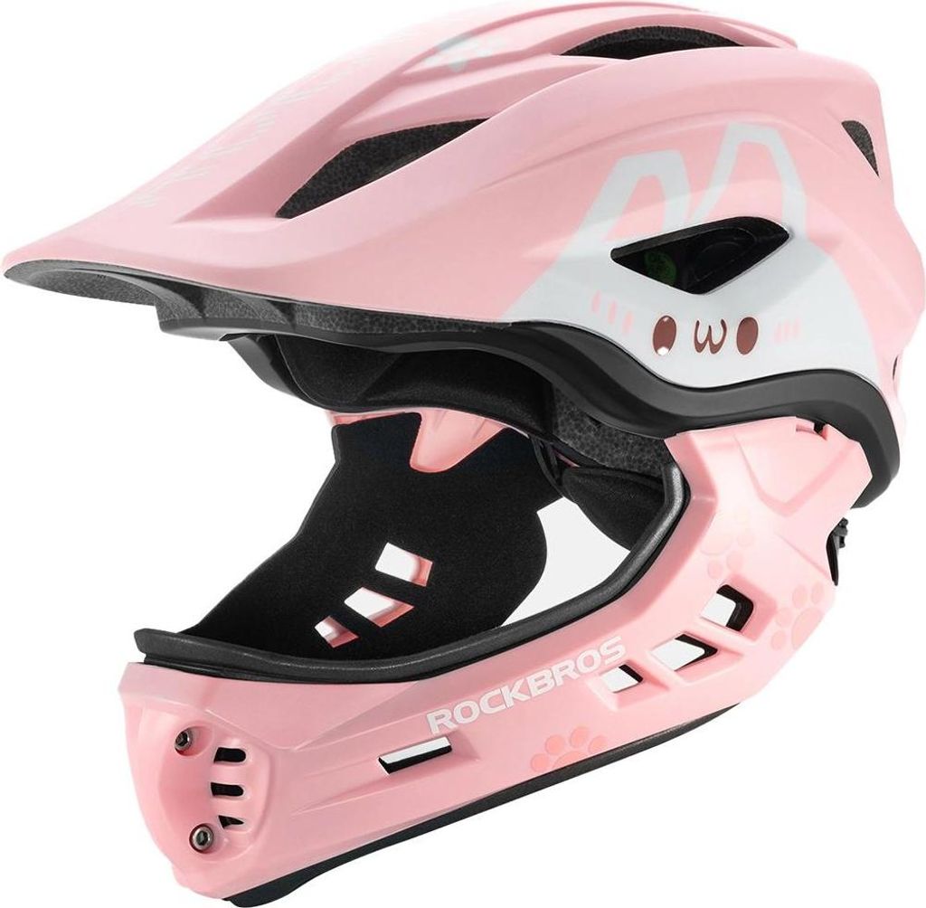 Rockbros TT-32001 Kinderhelm 48-52 cm rosa