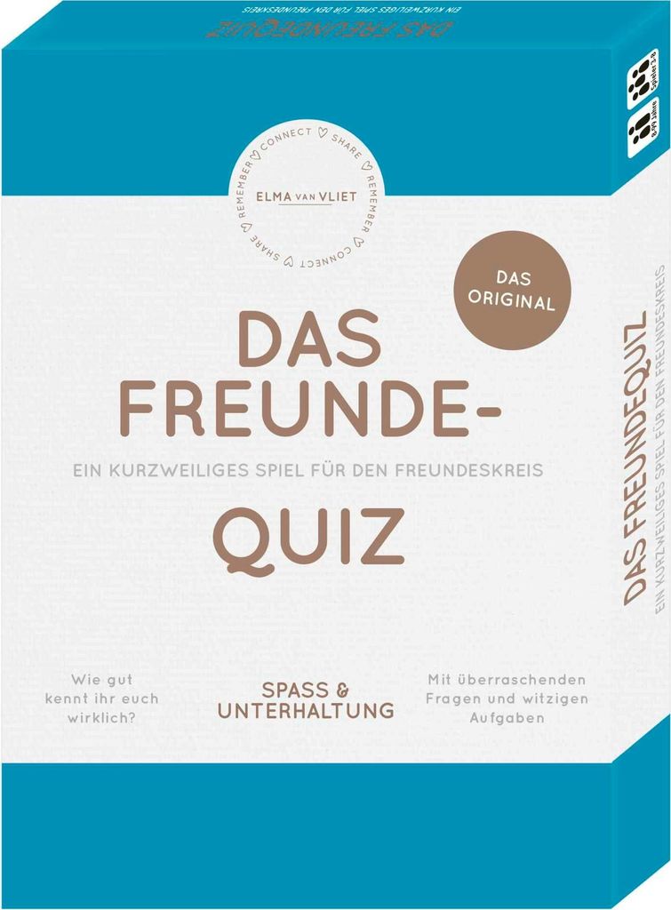 Erzähl mal! Das Freundequiz: Das Original. | Lerne deine Freunde besser kennen mit diesem Fragespiel für Freunde | mit 110 Fragen für 3-8 Spieler