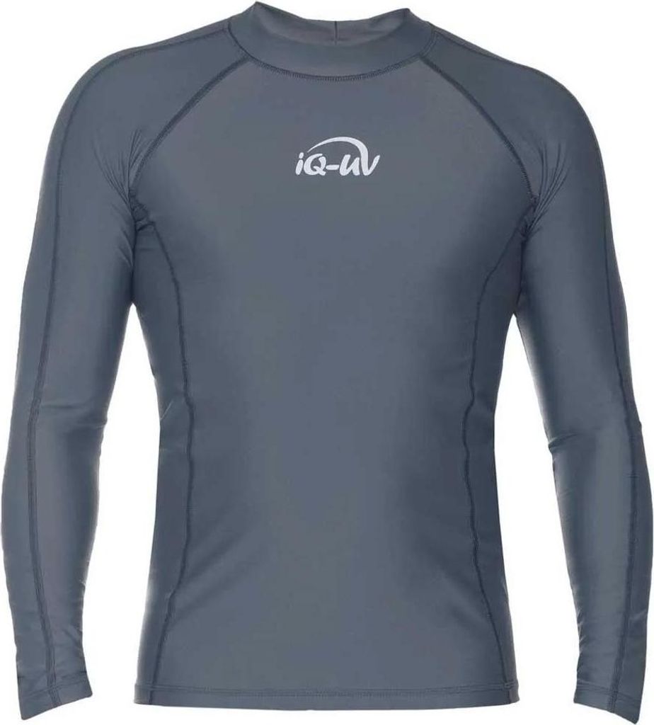 Iq-uv Uv 300 Slim Fit Langarm-rashguard Grau 3XL Herren Grau 3XL