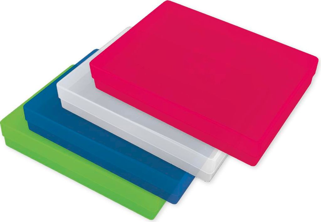 TimeTEX Kunststoff-Box A4 farbig