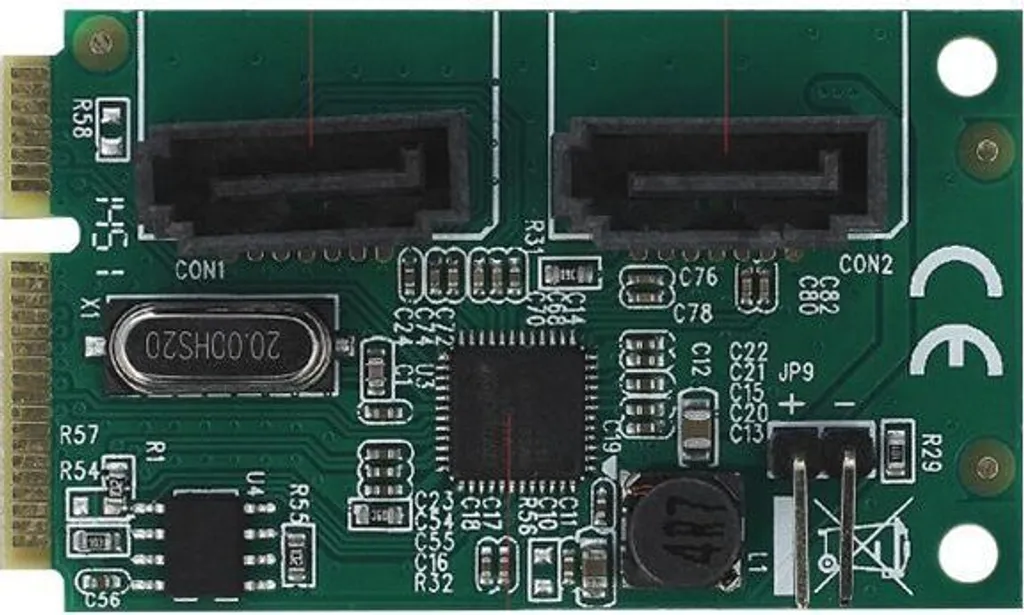 Solution RAID 2 ports SATA pour Mini PCIe - Récupérez votre Stockage PC
