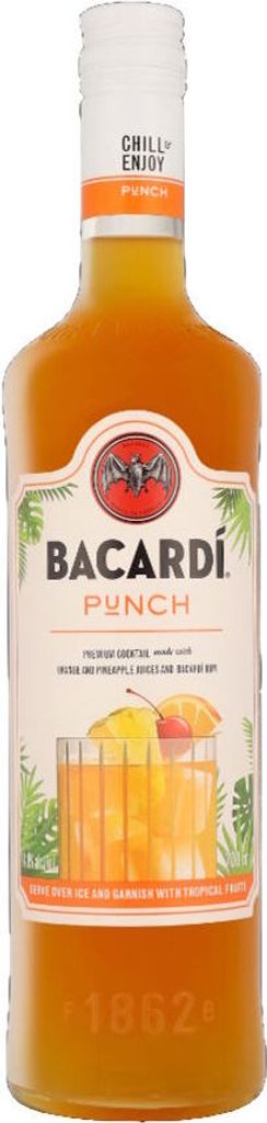 Bacardi "PUNCH" Premium Cocktail mit Orange & Ananassaft Produktbild 