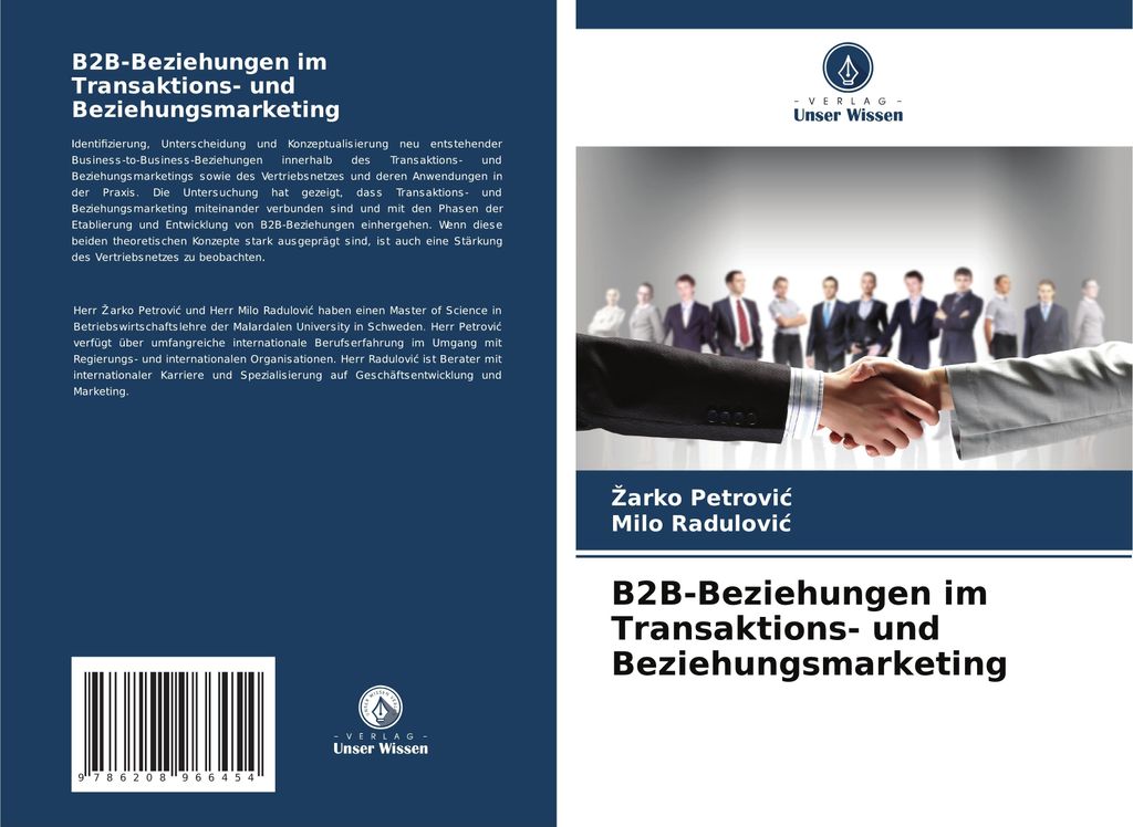 B2B-Beziehungen im Transaktions- und Beziehungsmarketing