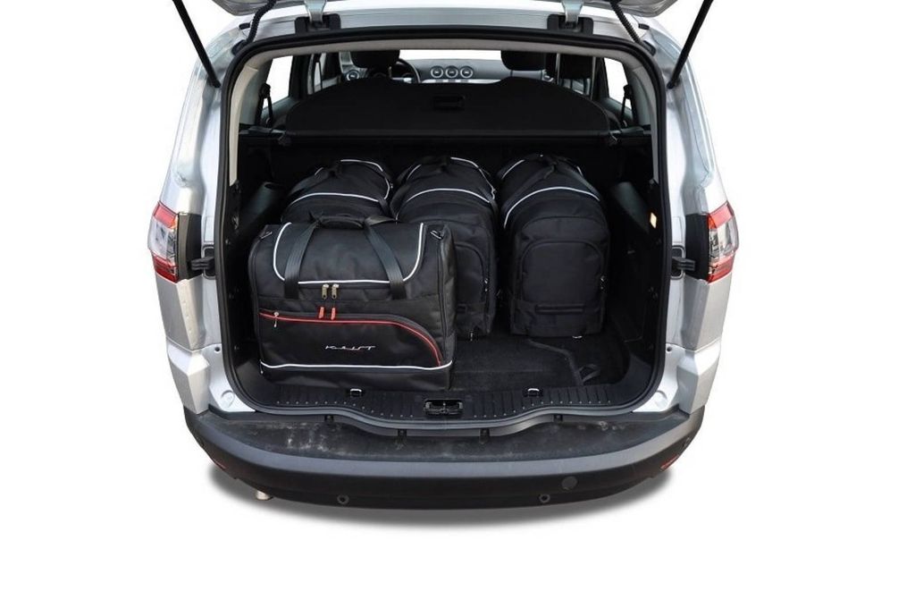 Ford S-Max 2006-2015 Kofferraumtaschen Set 5 Stk