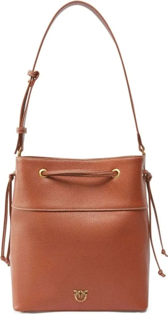 Petit sac porté épaule marron PINKO pour femme modèle 104305A29Q