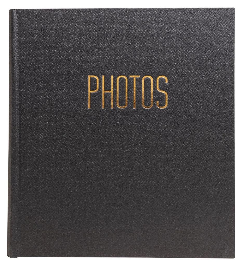 Exacompta Fotoalbum, 60 Seiten schwarz, 29x32 cm, OfficeByMe - Schwarz - 15601E