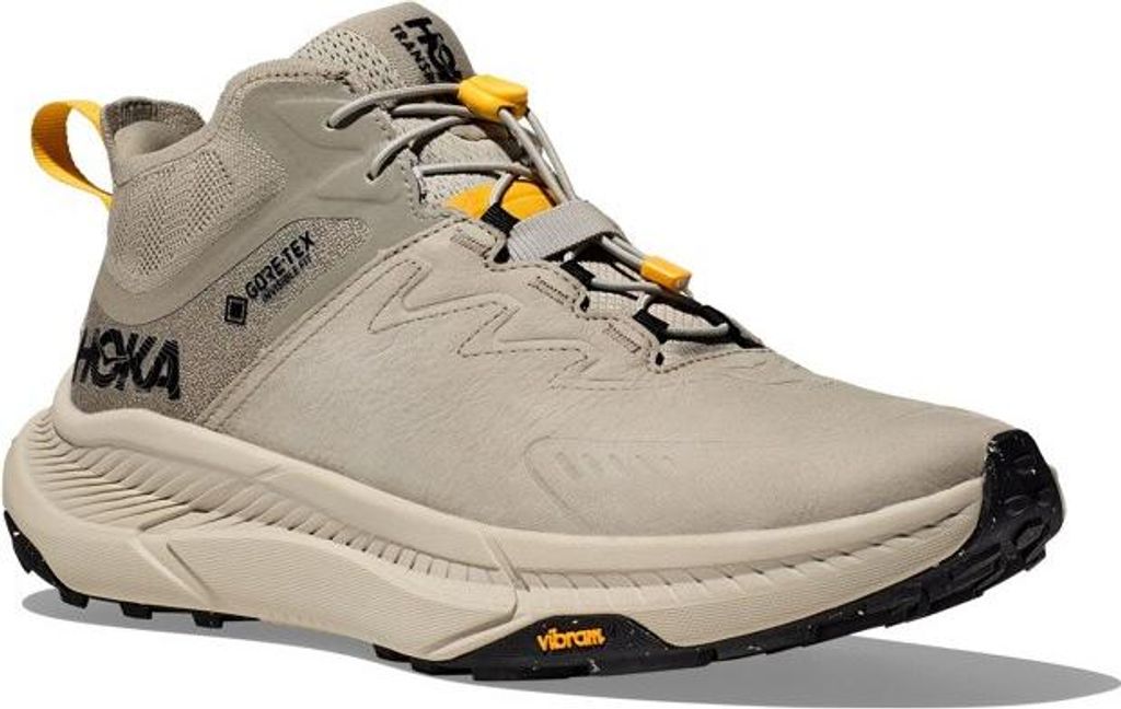 HOKA Transport Chukka GTX Herren Wander Schuhe beige EU 46