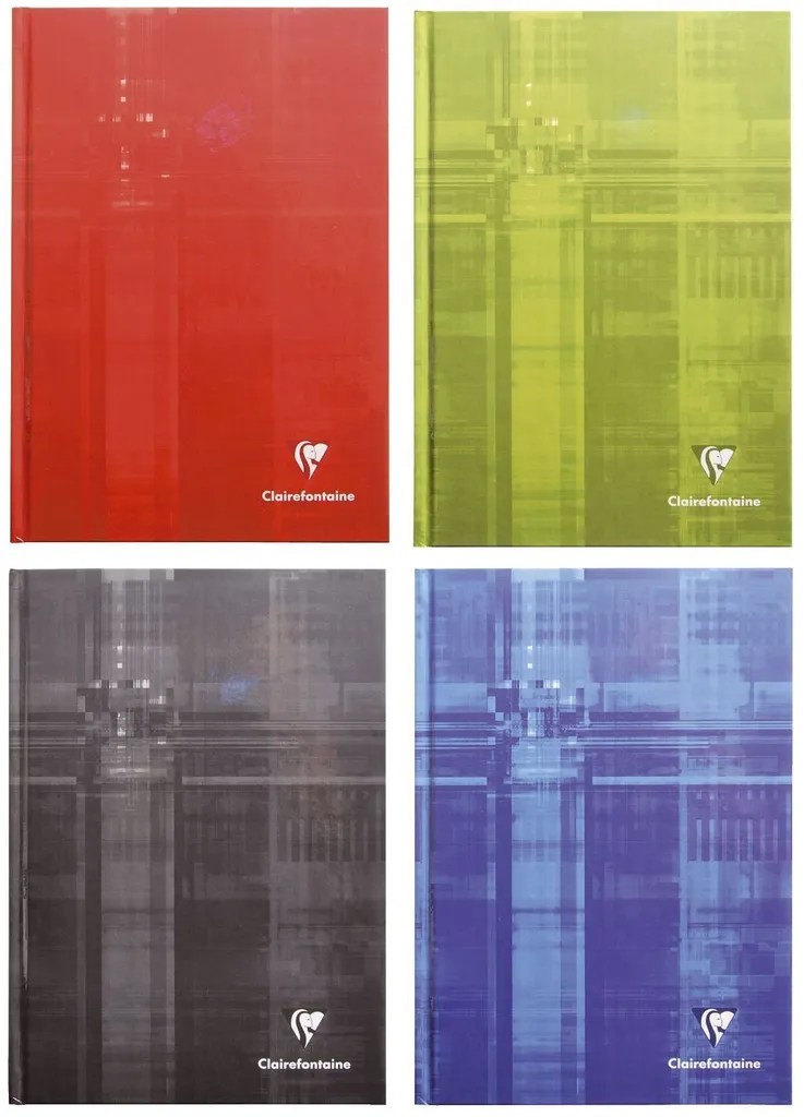 Pack 5 Carnets A5 Clairefontaine 9510C pour Prise de Notes et Dessins
