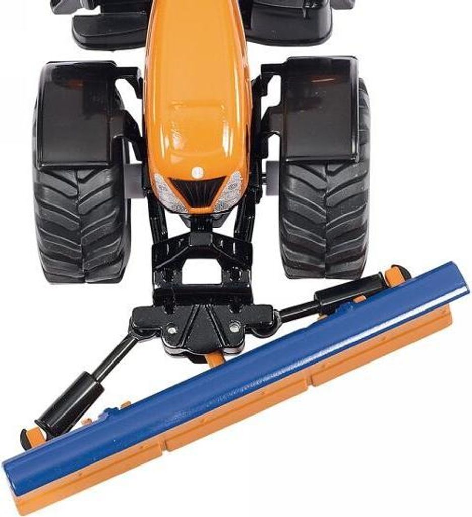 Tracteur Siku avec lame de déneigement et épandeur de sel