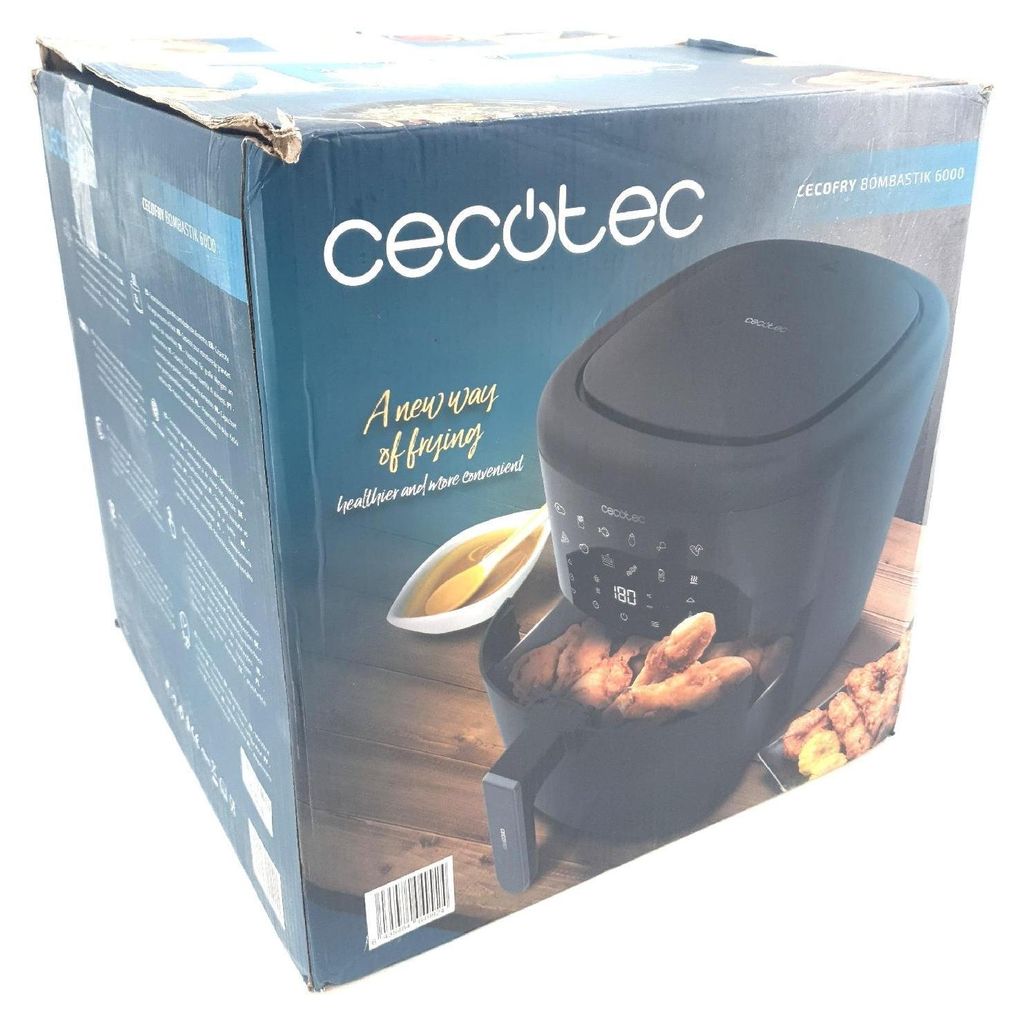 Cecotec Cecofry Bombastik 6000, Heißluftfritteuse, 6 l, 0,6 Produktbild 