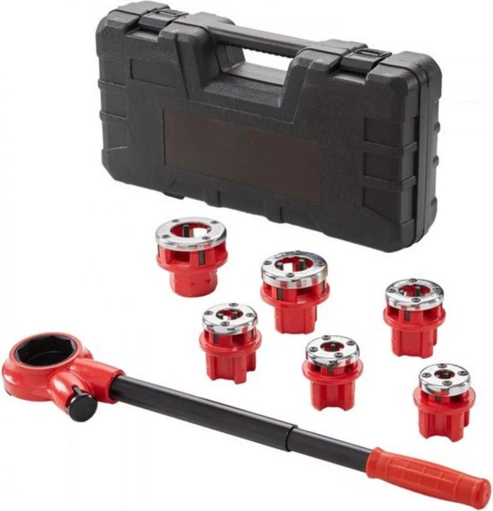 Set Filettatrici a Cricchetto 1/4"-1-1/4" NPT - Soluzione Idraulica
