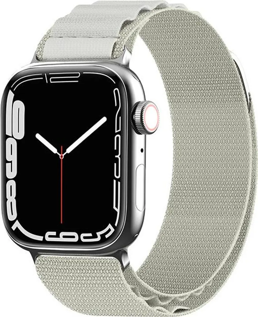 Cinturino Alpino Argento iWatch 38/40/41mm - Style & Steel Buckle