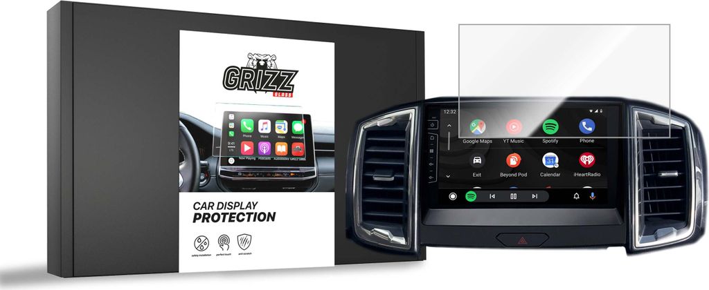Keramische Autodisplayfolie für Ford Ranger 5 (2015-2023), Grizz Protector