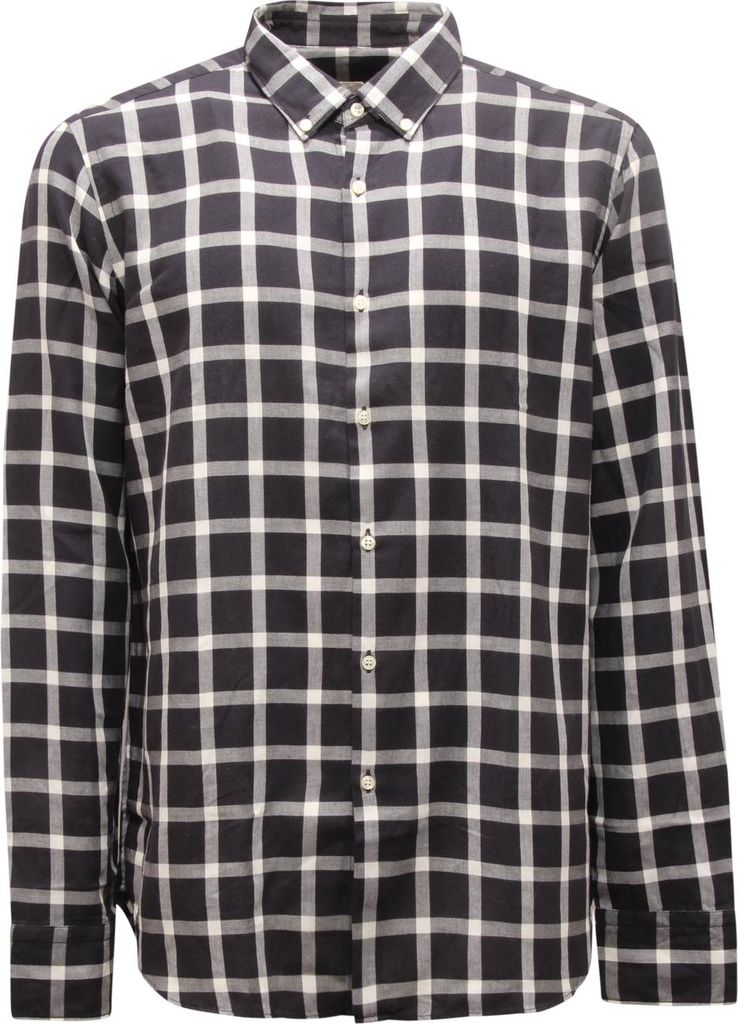 5530AR camicia uomo GMF 965 man shirt white/blue