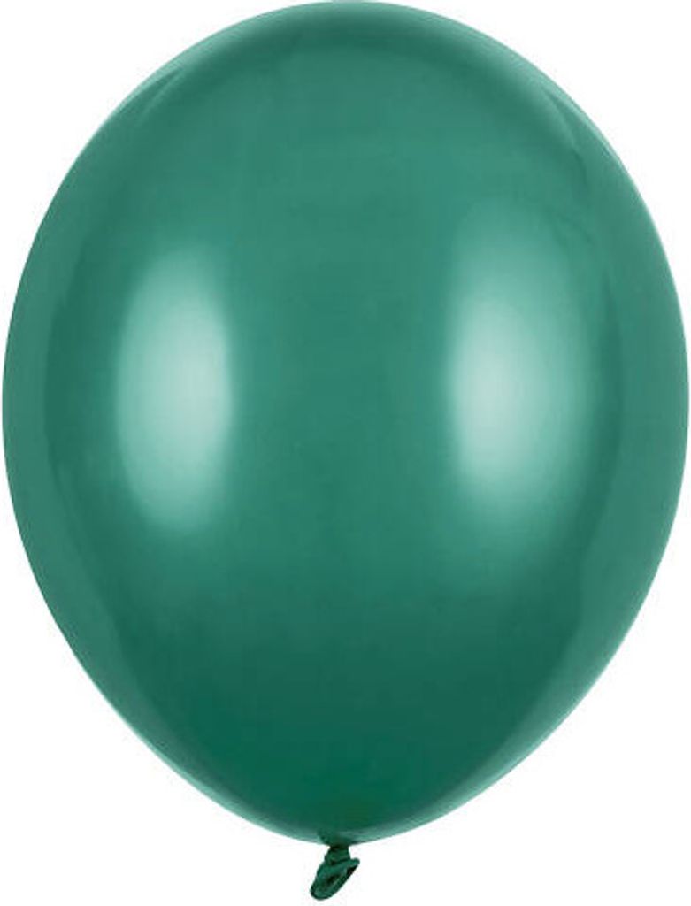 Starke flaschengrüne Latexballons, Pastell-Flaschengrün, 30 cm, 100 Stück