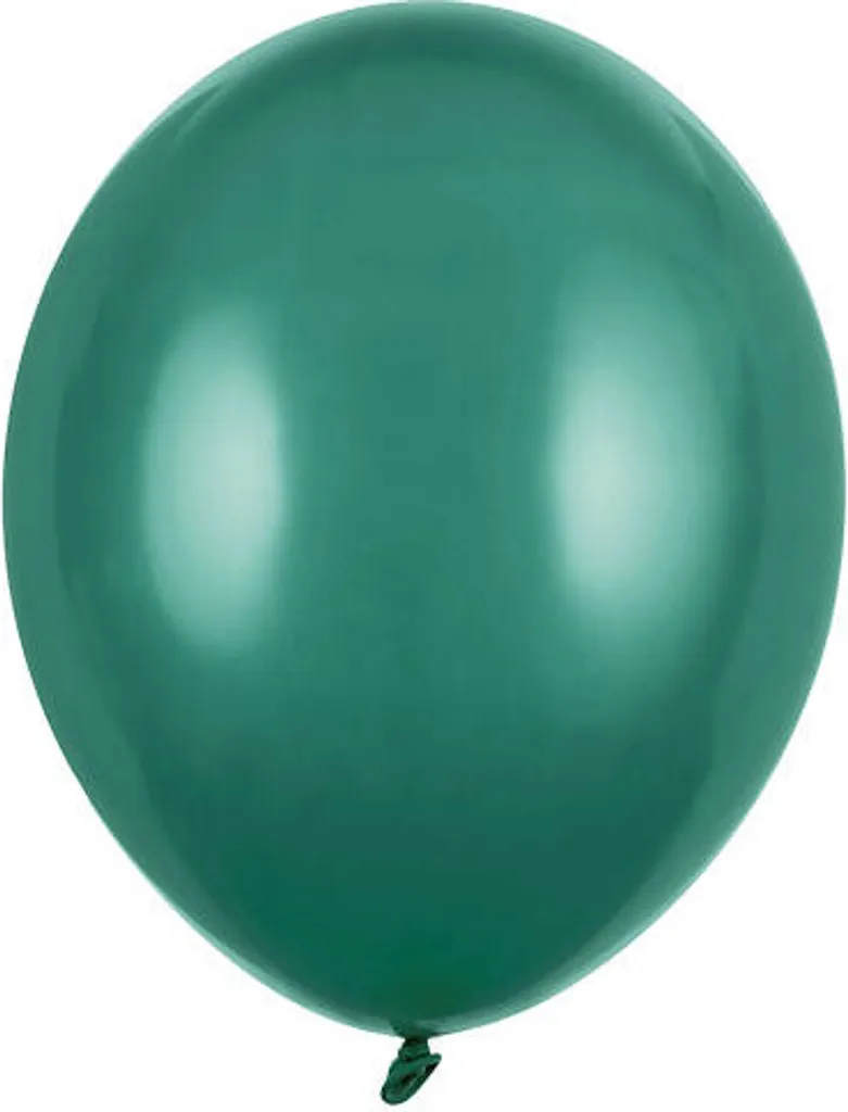 Ballons Vert Bouteille Pastel 30cm en Latex Résistant - Pack de 100