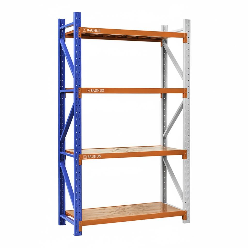 Bauhus Moduł Dodatkowy Regału Magazynowego 250x150x60 cm Zdjęcie produktu 