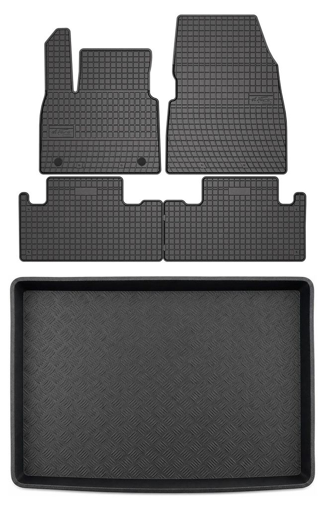 Gummimatten + Kofferraumwanne für Renault Megane E-Tech ab Produktbild 