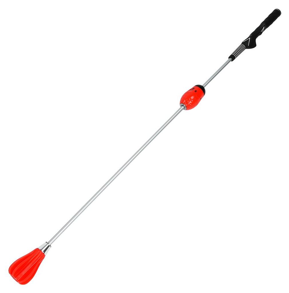 Sport Golf Swing Trainer Training Aufwärmstock Ausrüstung Einstellbare Kraft für das Üben von Erwachsenen (rot)