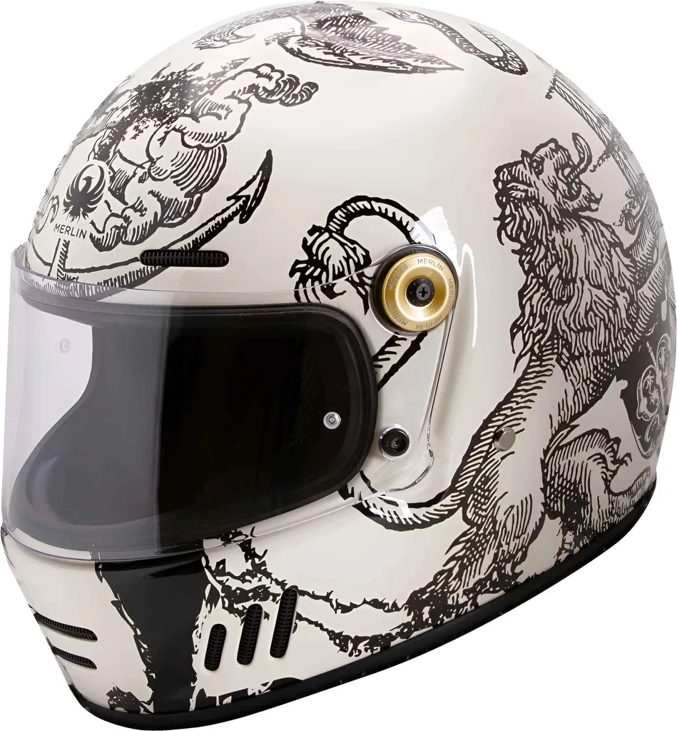 Casque Merlin Revival Versus 2XL fini les douleurs aux grands fronts