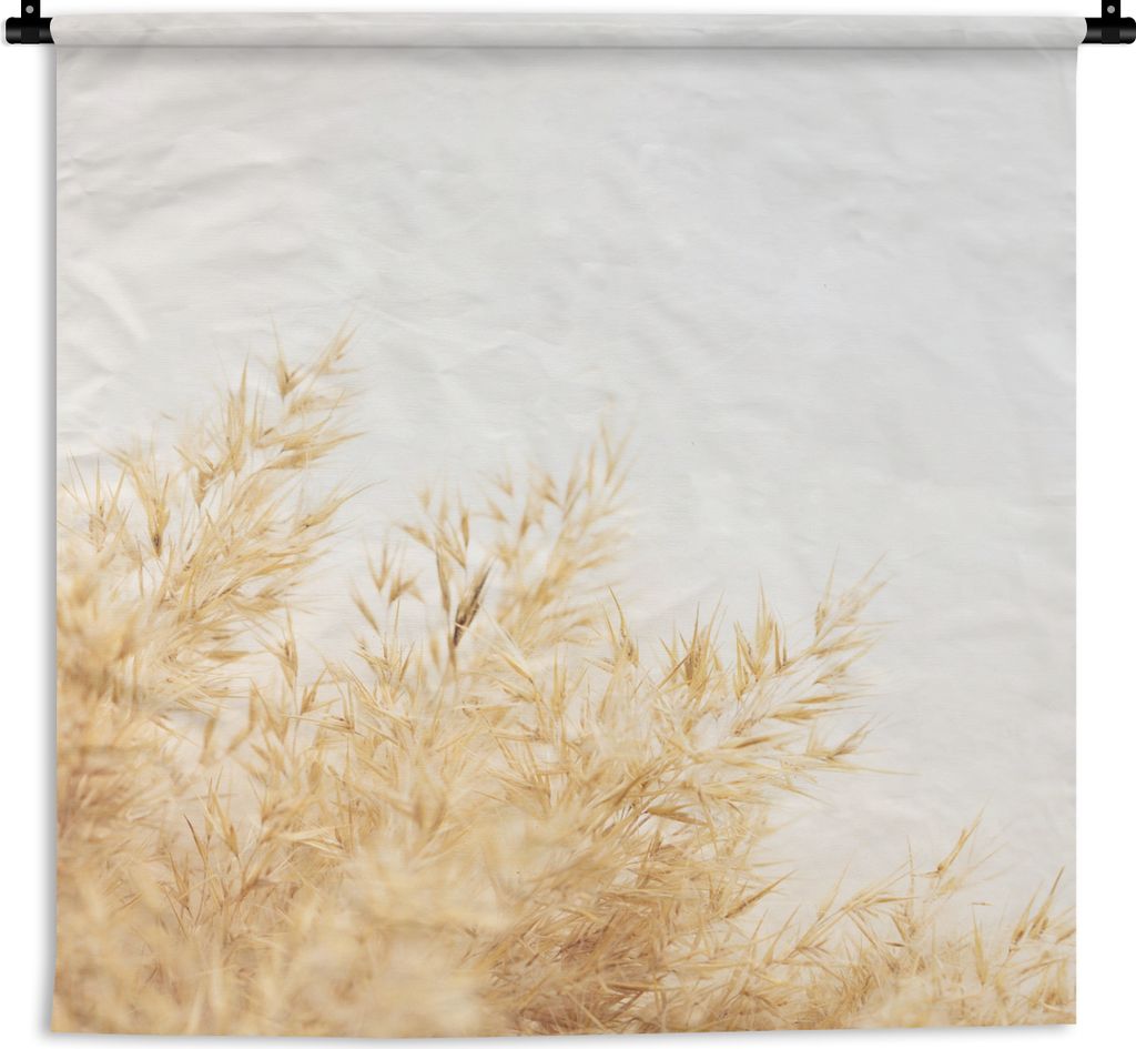 MuchoWow Wandteppich Wandbehang Weizen - Natur - Sonne 90x90 cm Tapisserie Dekoration Wandtuch - Wandaufhänger